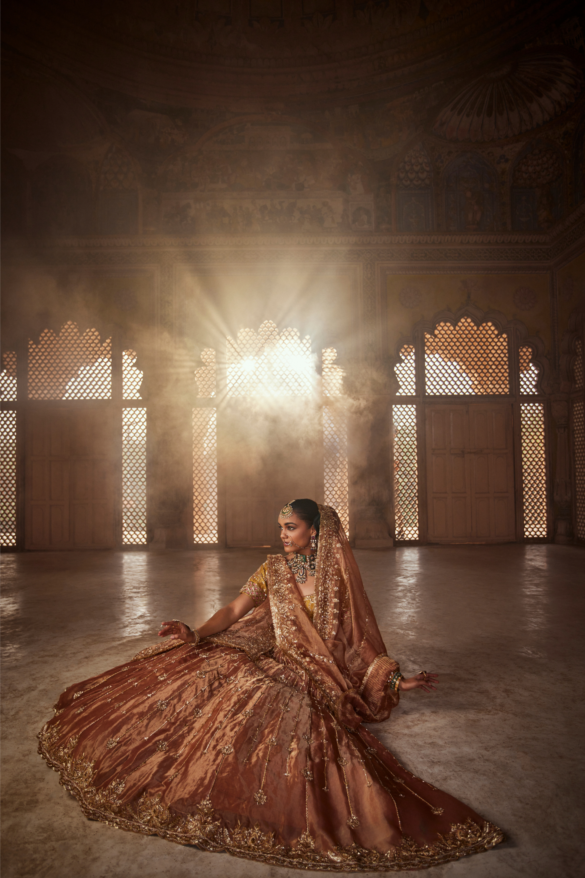 Desert Rose Lehenga