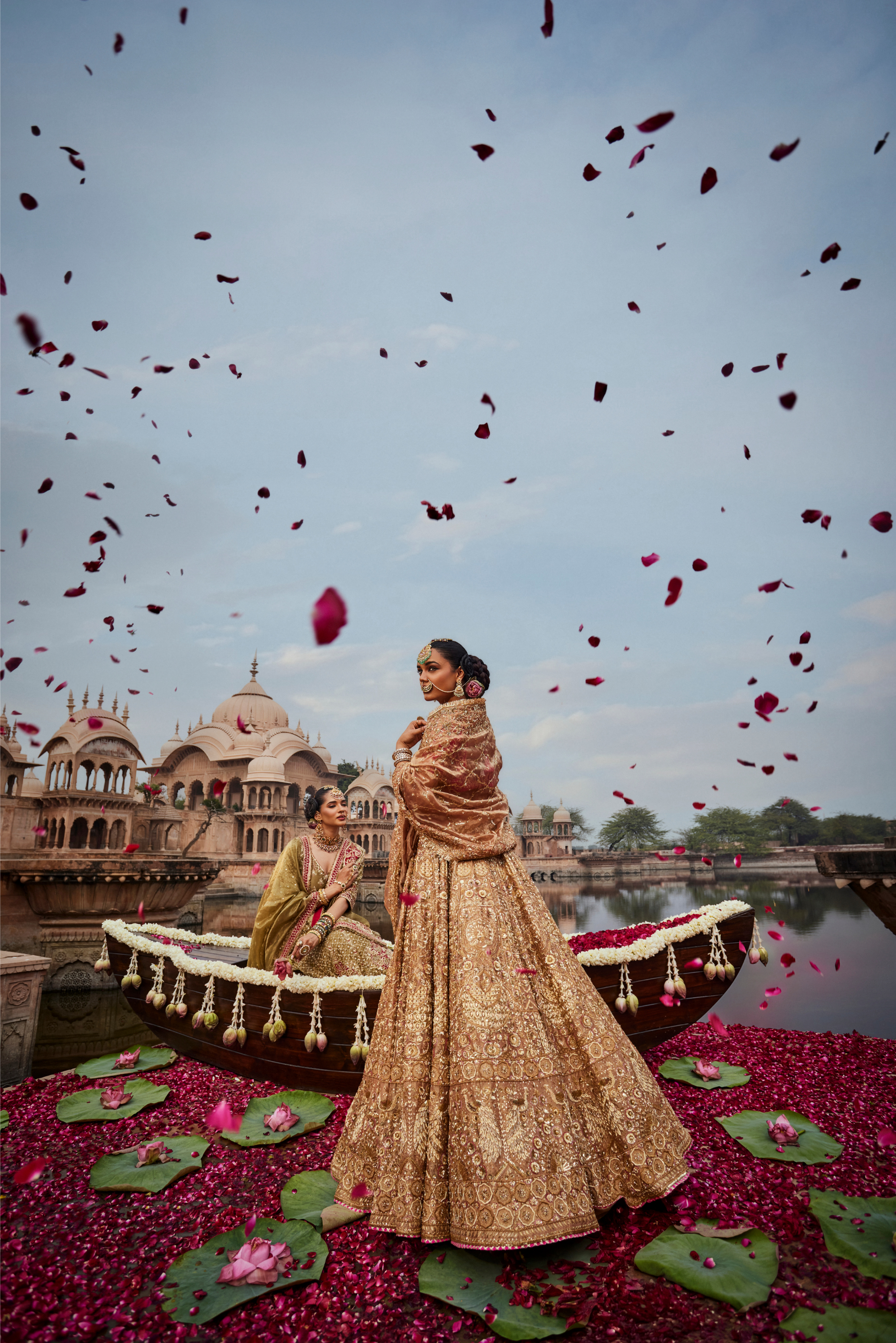 Golden Oak Lehenga