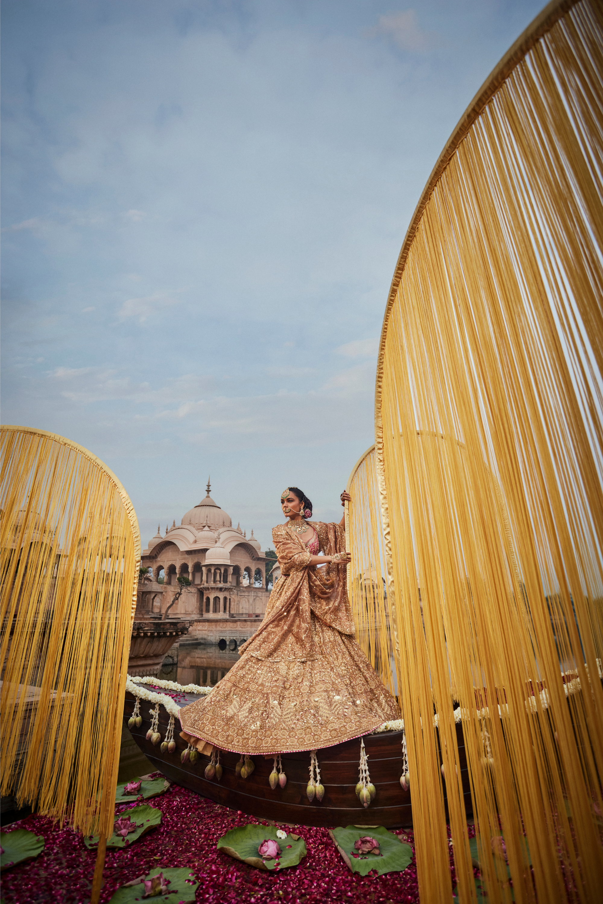Golden Oak Lehenga